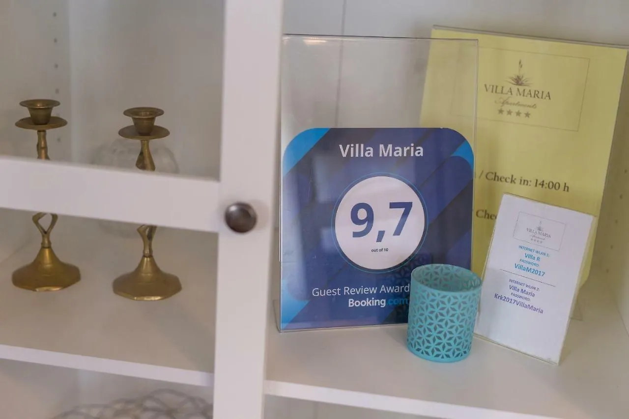 公寓 Villa Maria 克尔克 克罗地亚